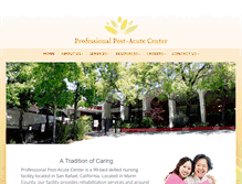 Tablet Screenshot of professionalpac.com